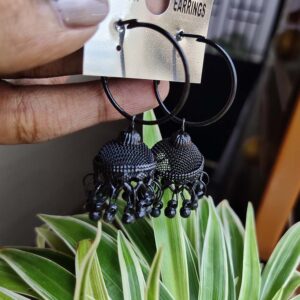 Light Weight Black Hoops