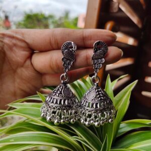 Classy German Silver Jumka