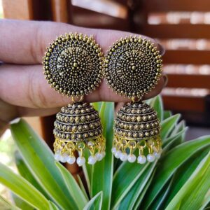 Golden Traditional Earring