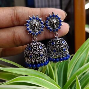 Special Peacock Jumka Blue