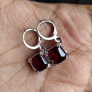 Premium Quality Square Crystal Red