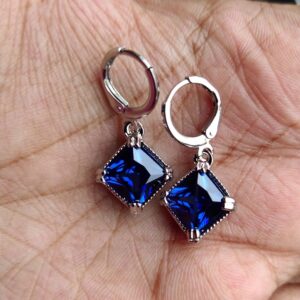 Premium Quality Square Crystal Blue