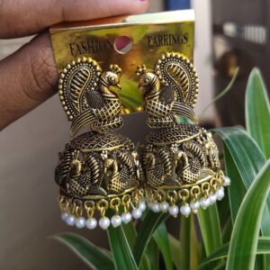 RICH PEACOCK MEHNDI JUMKA