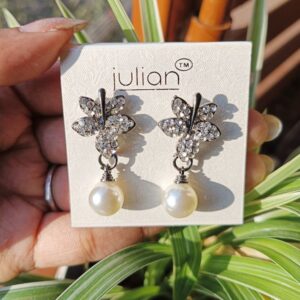 LEAF TOP PEARL DROP