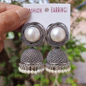 MODERN PEARL JUMKA SILVER