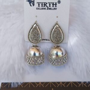PREMIUM DAILY WEAR SILVER POLISHED JUMKA