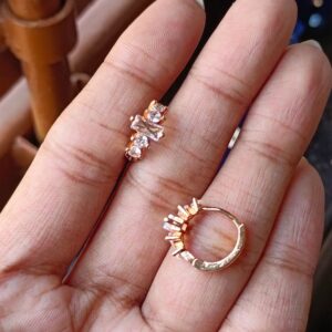 RECTANGLE STONE HOOP